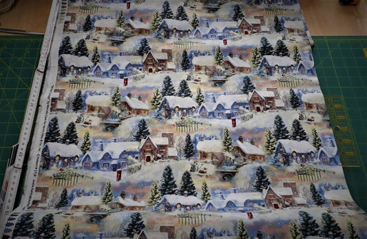 Winter Cottage Village