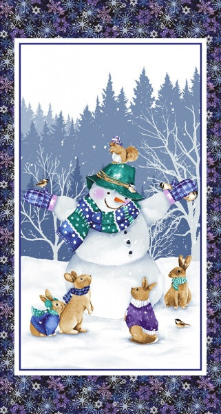 Multi Snowman Panel