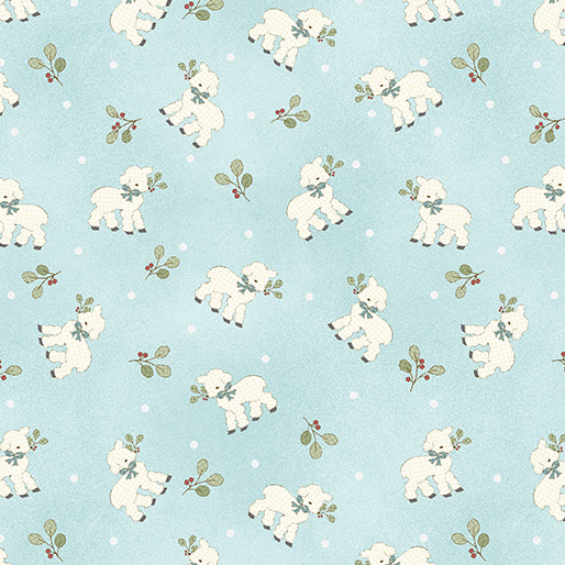 Baumwollstoff Baby Lamb Benartex