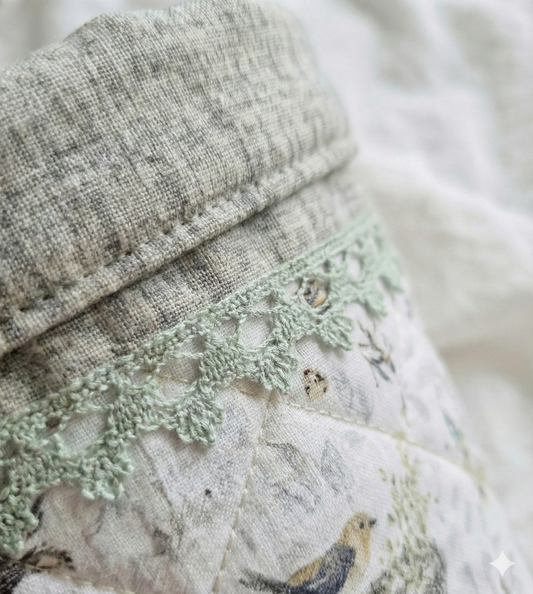 Nähanleitung Frühlingskörbchen Gundi's Quilt Heaven