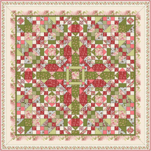 Mystery Quilt 2026 - Nähanleitung Variante A - 150 cm x 150 cm