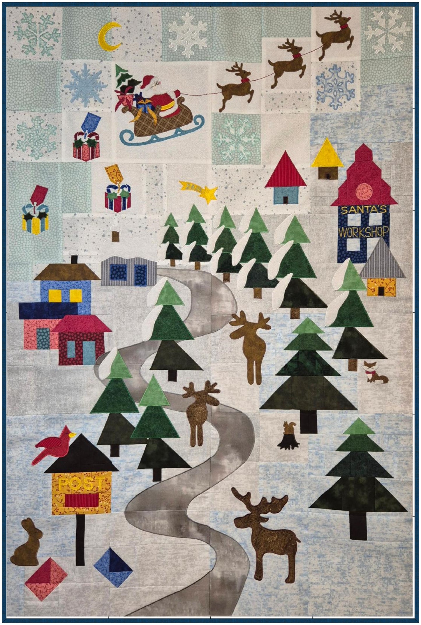 Adventsreise 2025 Block 24 Gundi's Quilt Heaven