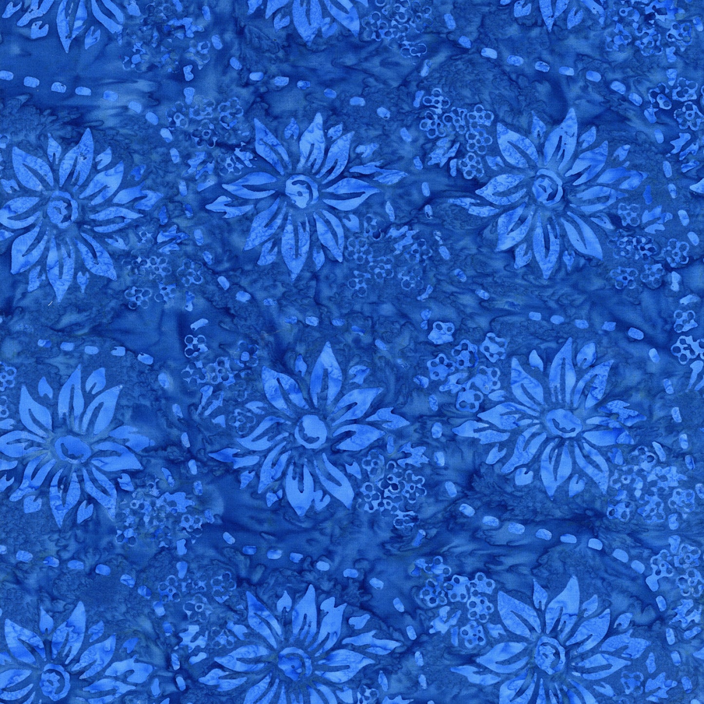 Blue Faded Victorian Florals