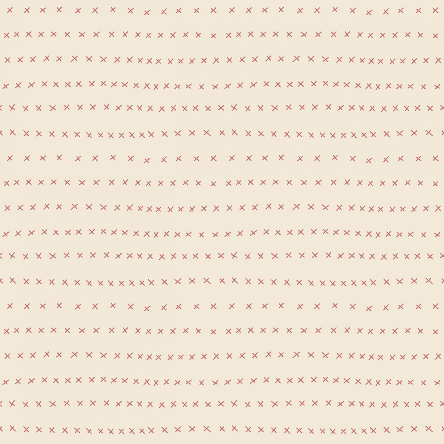 Cream Cross Lines