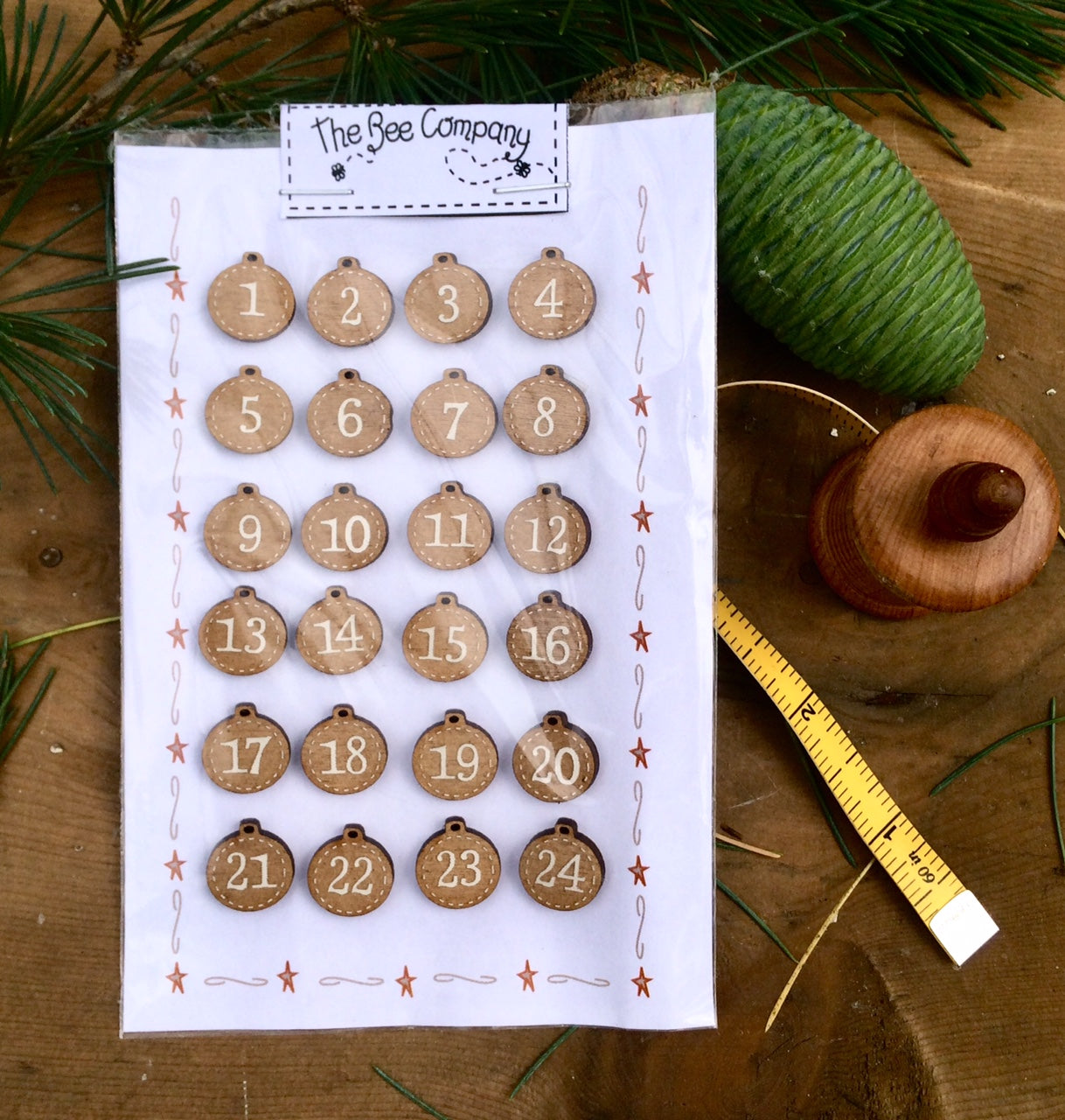 Adventskalender Zahlen