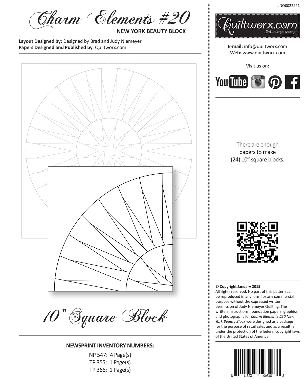 Charm Elements New York Beauty Block