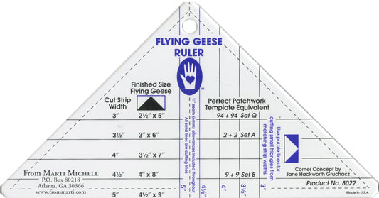 Flying Geese Ruler