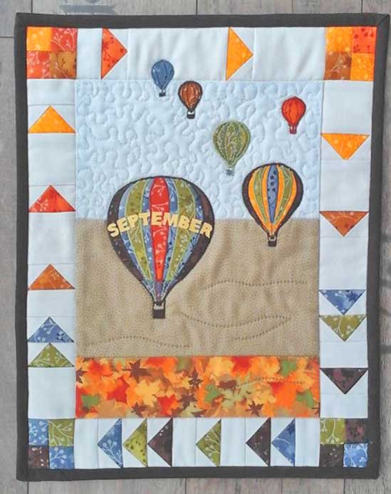 Nähanleitung September Gundi's Quilt Heaven