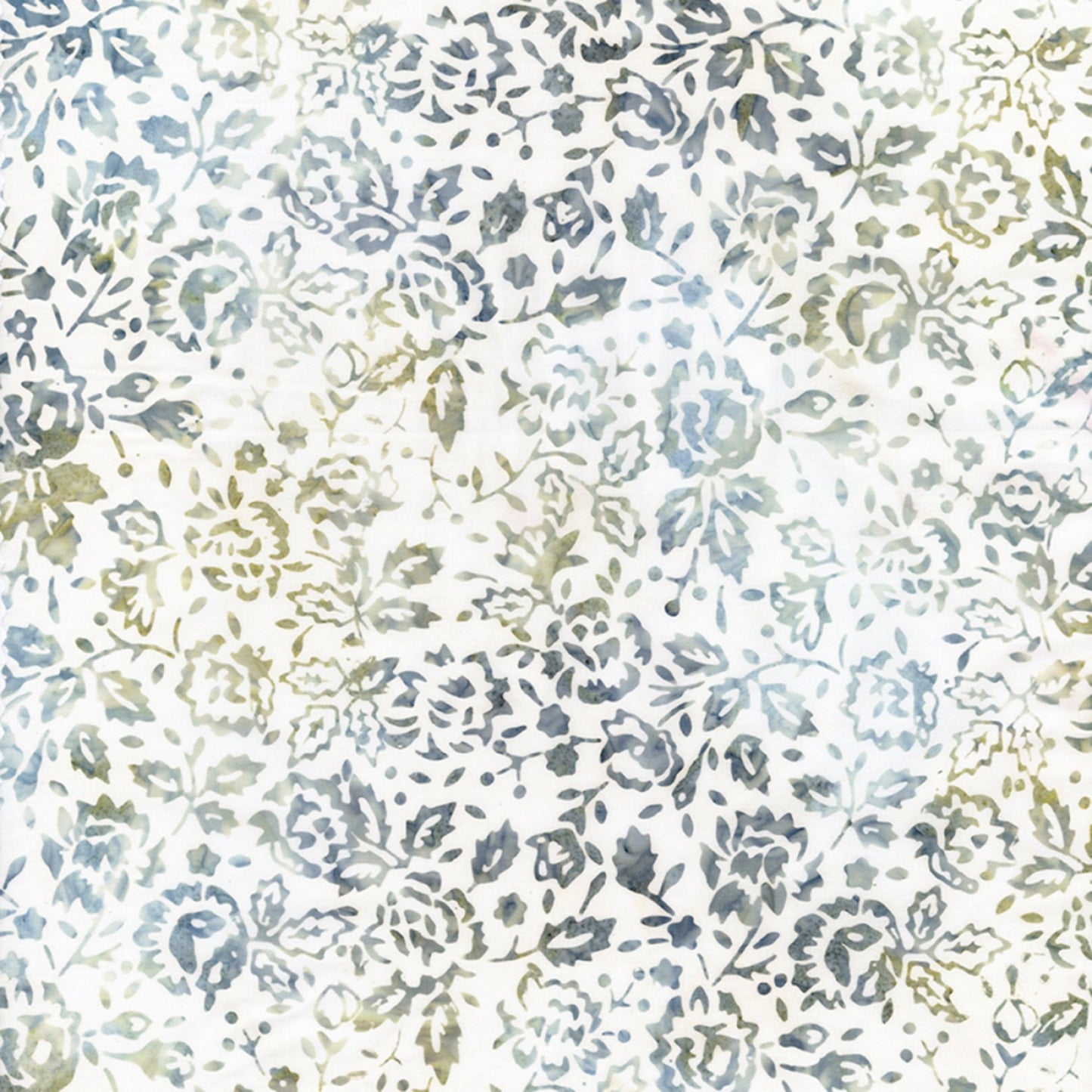 Pearl Stamped Flowers on Branches