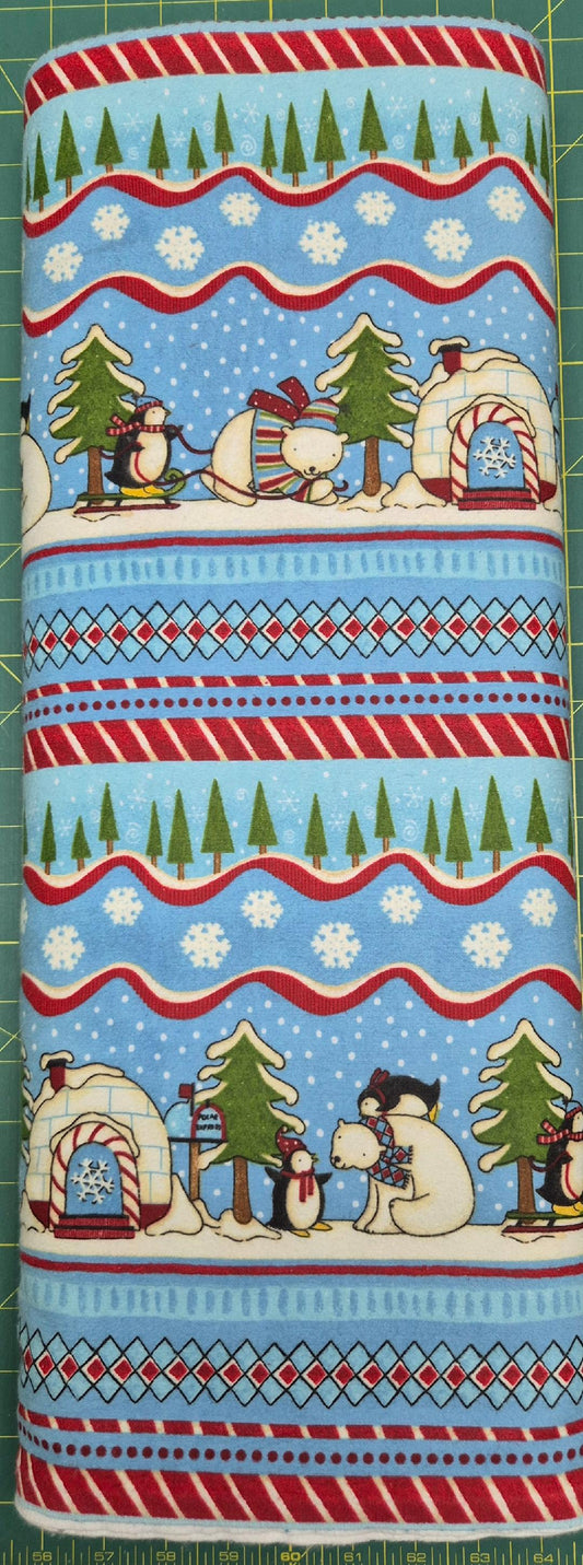 Baumwollstoff Polar Pals Flanell South Sea Imports