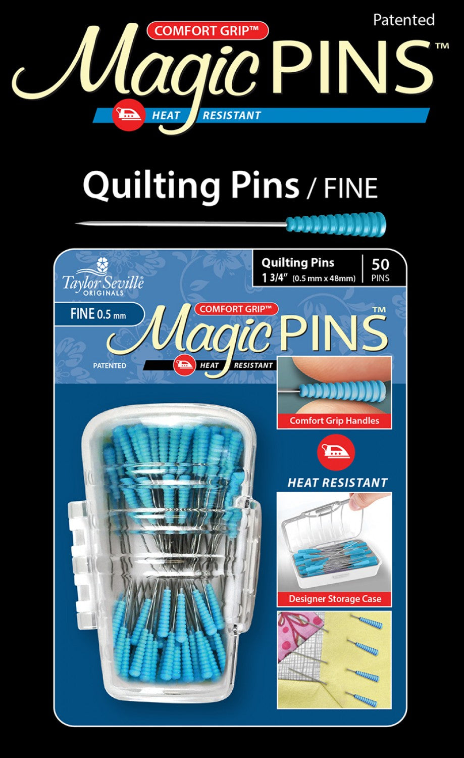 Quilting Pins Fine