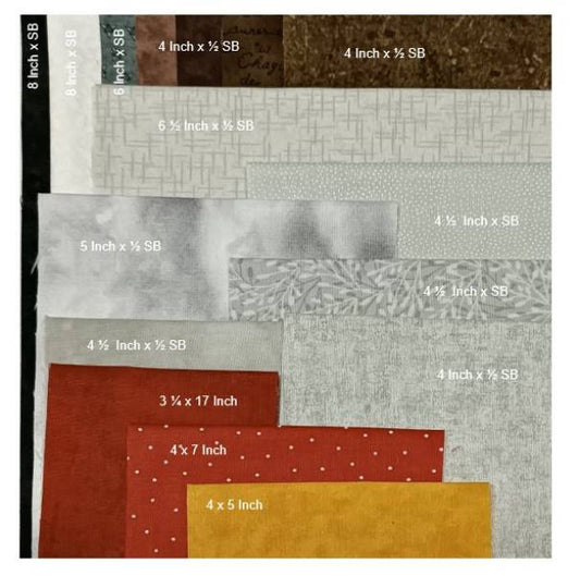 Stoffpaket Winterbäume