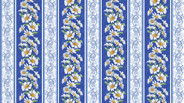 Baumwollstoff All About Daisies