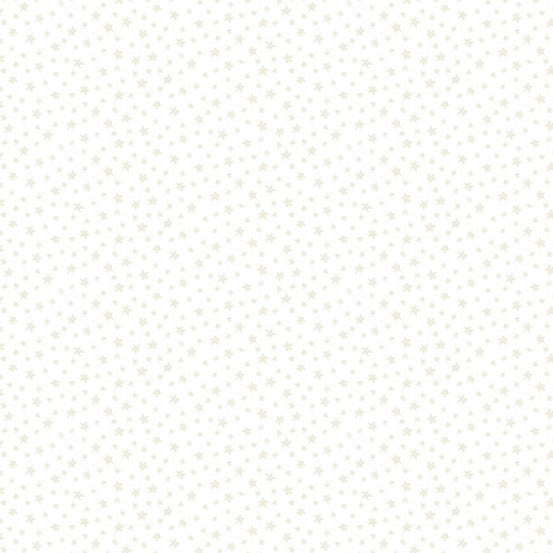 Baumwollstoff Essentials Star White Makower UK