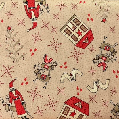 Baumwollstoff Scandinavian Christmas II Lecien