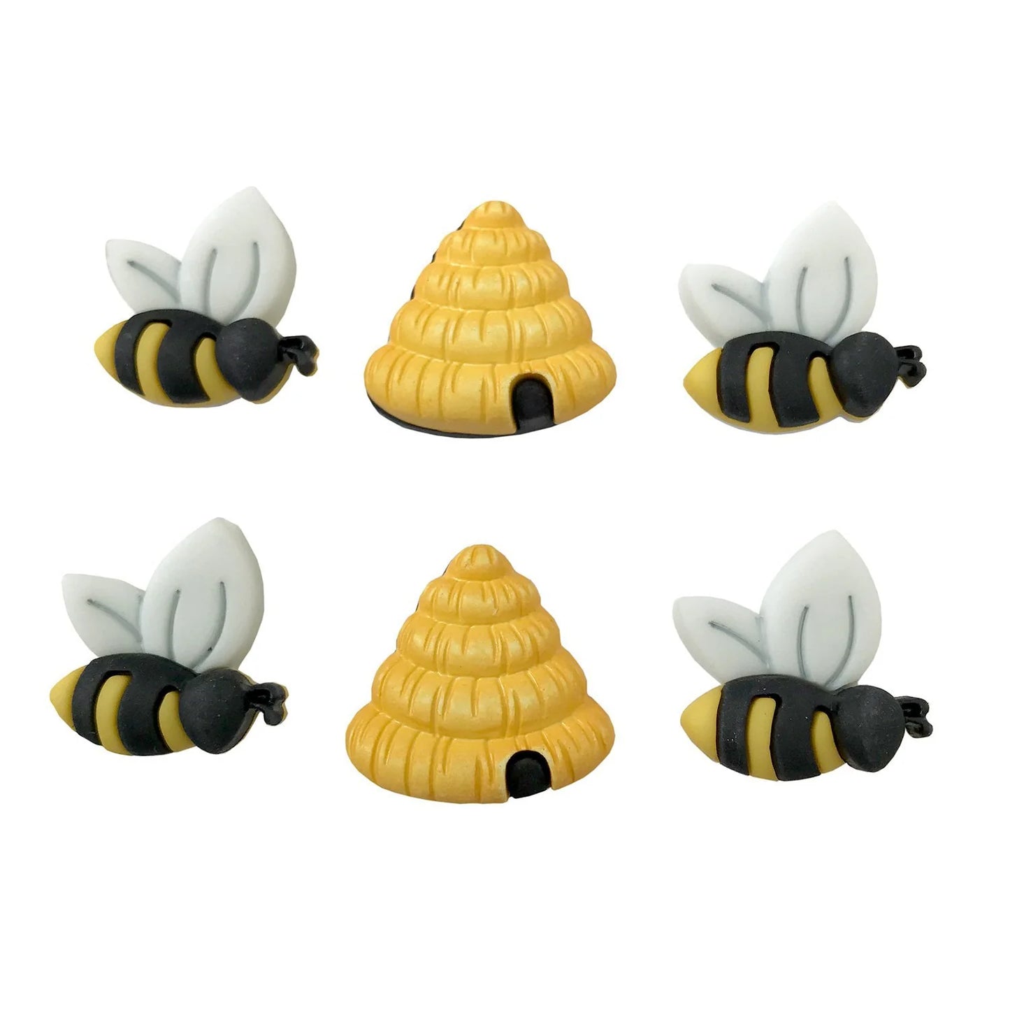 Dekoknopf Busy Bees