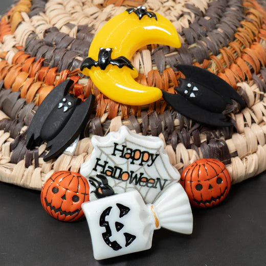 Dekoknopf Happy Halloween