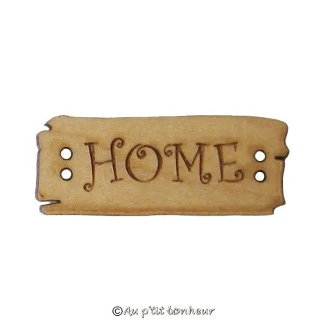 Knopf Home Schild Au p'tit bonheur