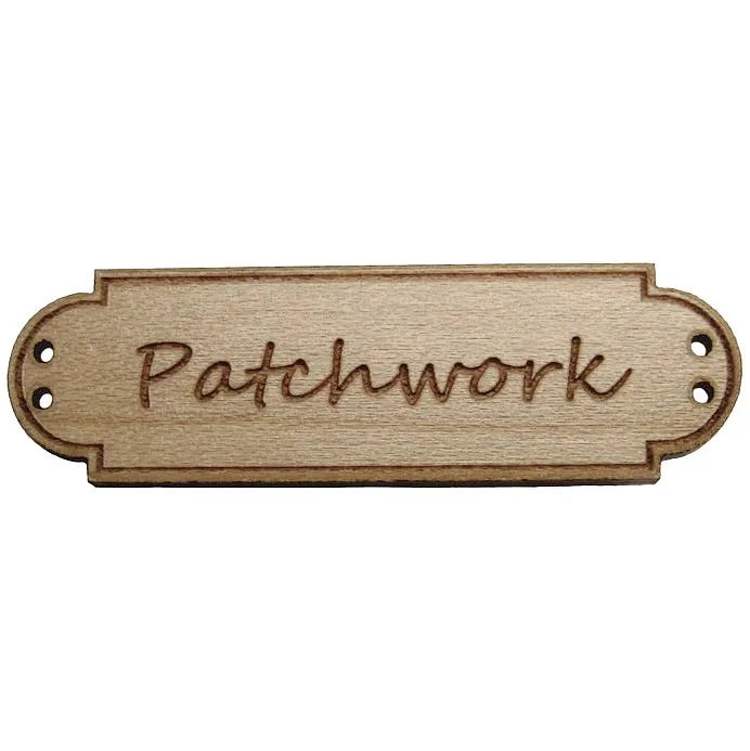 Patchwork Schild