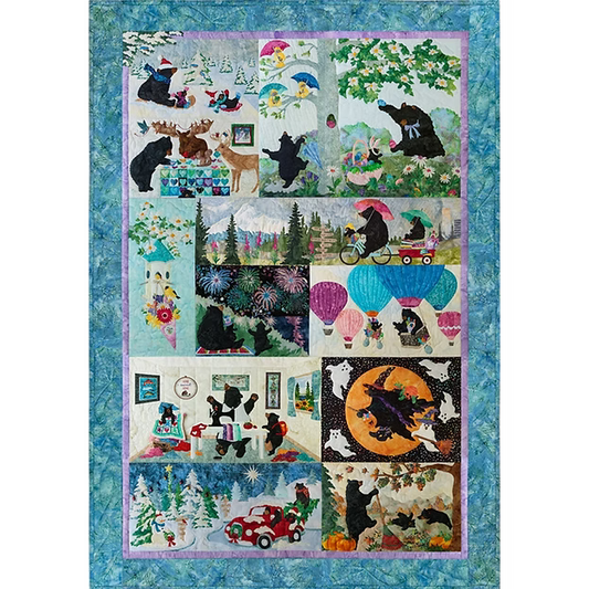 Nähanleitung Months of Happy - Egg Specially for You Pine Needles Design