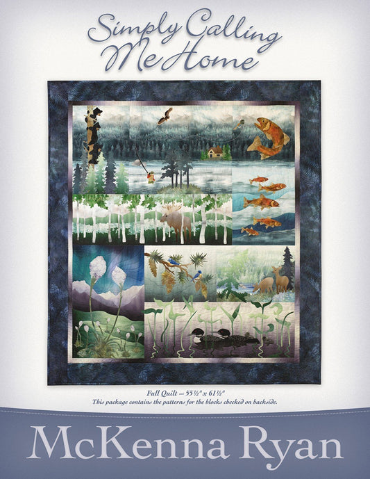 Nähanleitung Simply Calling Me Home - Hidden Lake Pine Needles Design