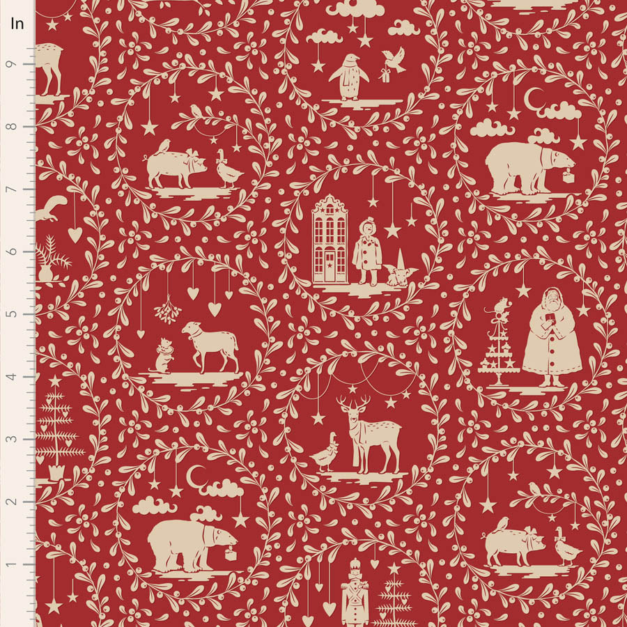 Merry Little Christmas Fabric Stack