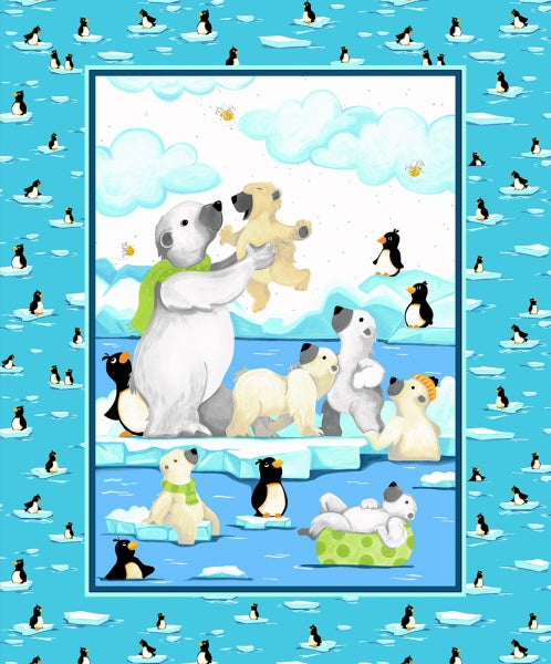 Turquoise Burr The Polar Bear