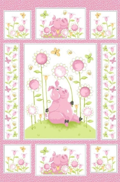 Pinky Pig Hamil Textiles