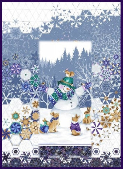 Multi Snowman Panel