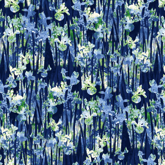 Indigo Iris Texture
