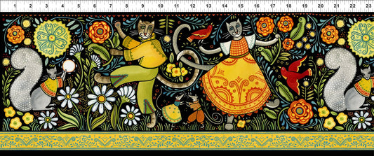Baumwollstoff Hey Diddle Diddle In The Beginning Fabrics