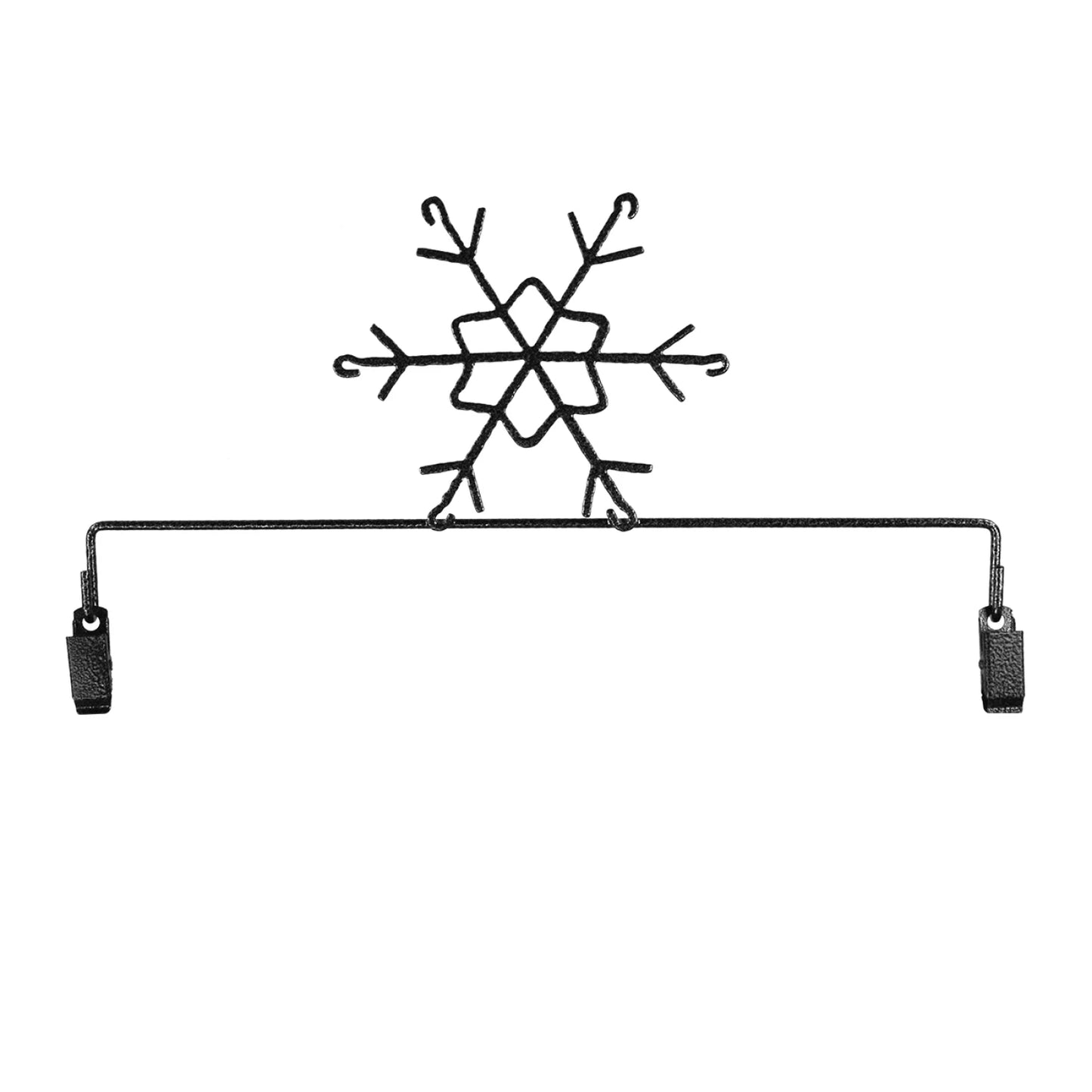 Aufsatz Snowflake with Clips