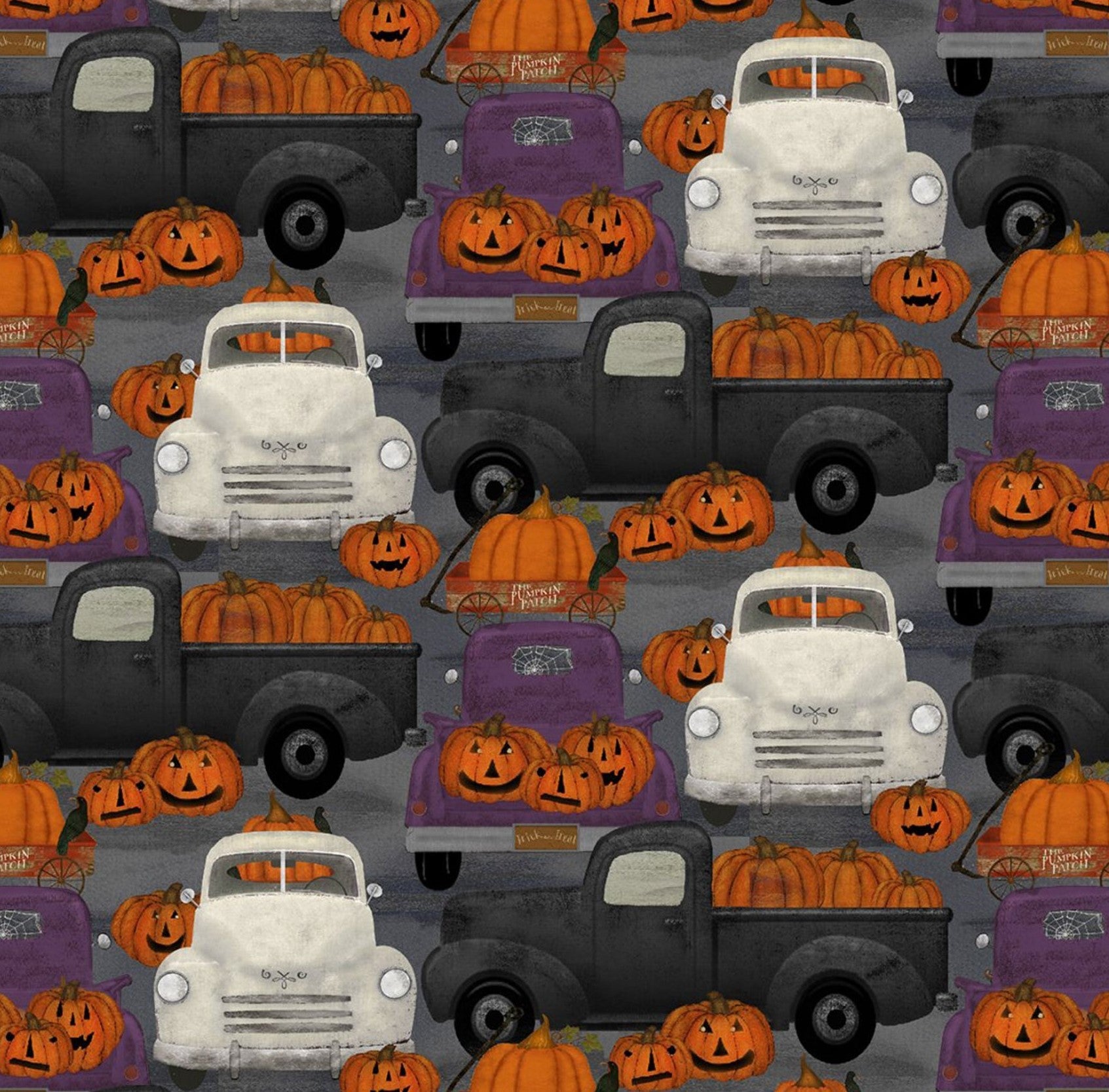 Baumwollstoff Spooky Night 3 Wishes Fabrics