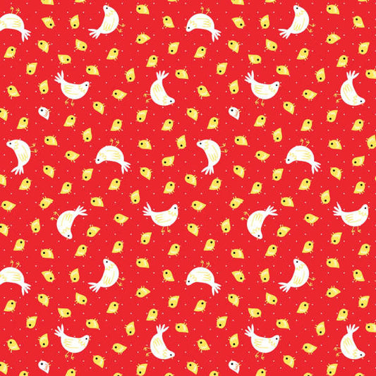 Red Chicks & Chickens