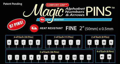 Magic Alphabet Numbers & Arrows Pins