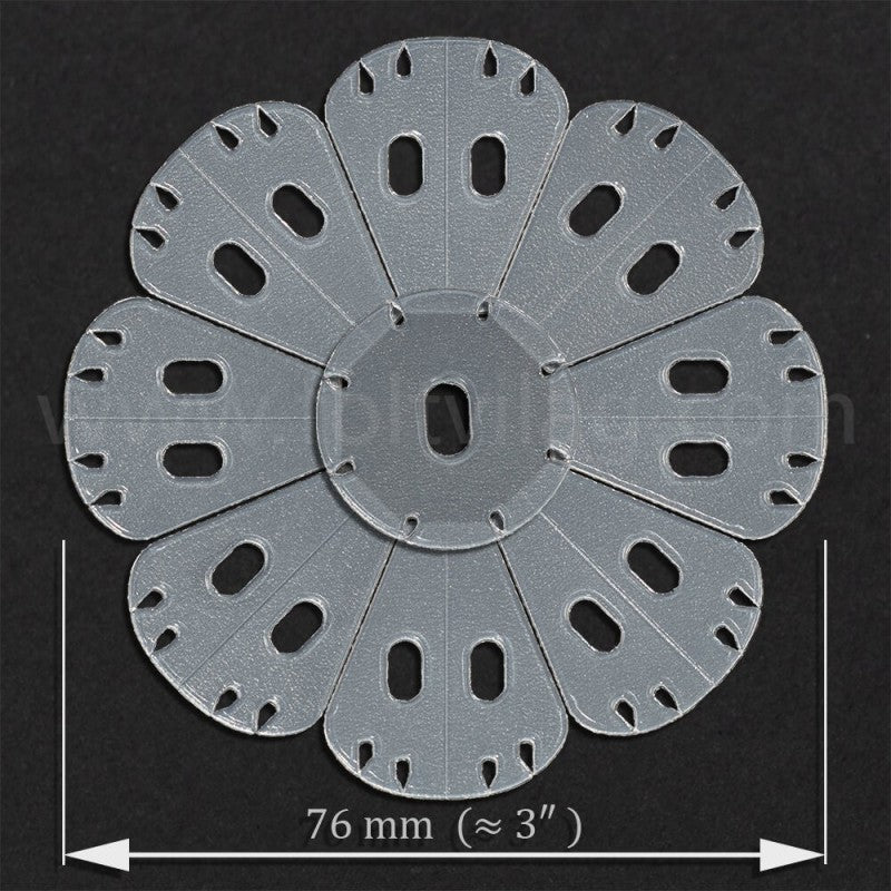 Petals Flower 16+2 pcs 26 mm Foltvilag