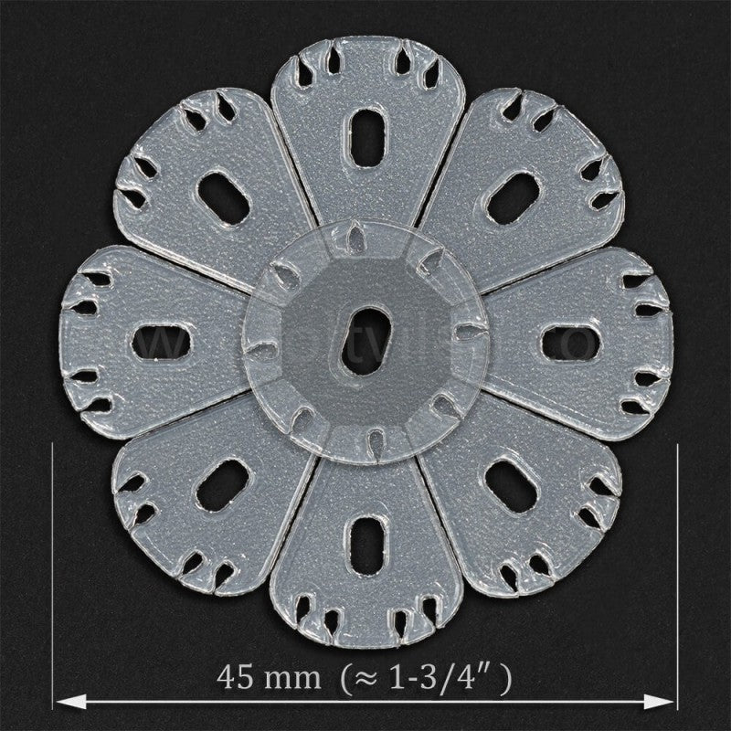 Petals Flower 16+2 pcs 5 mm Foltvilag