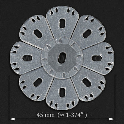 Petals Flower 16+2 pcs 5 mm Foltvilag