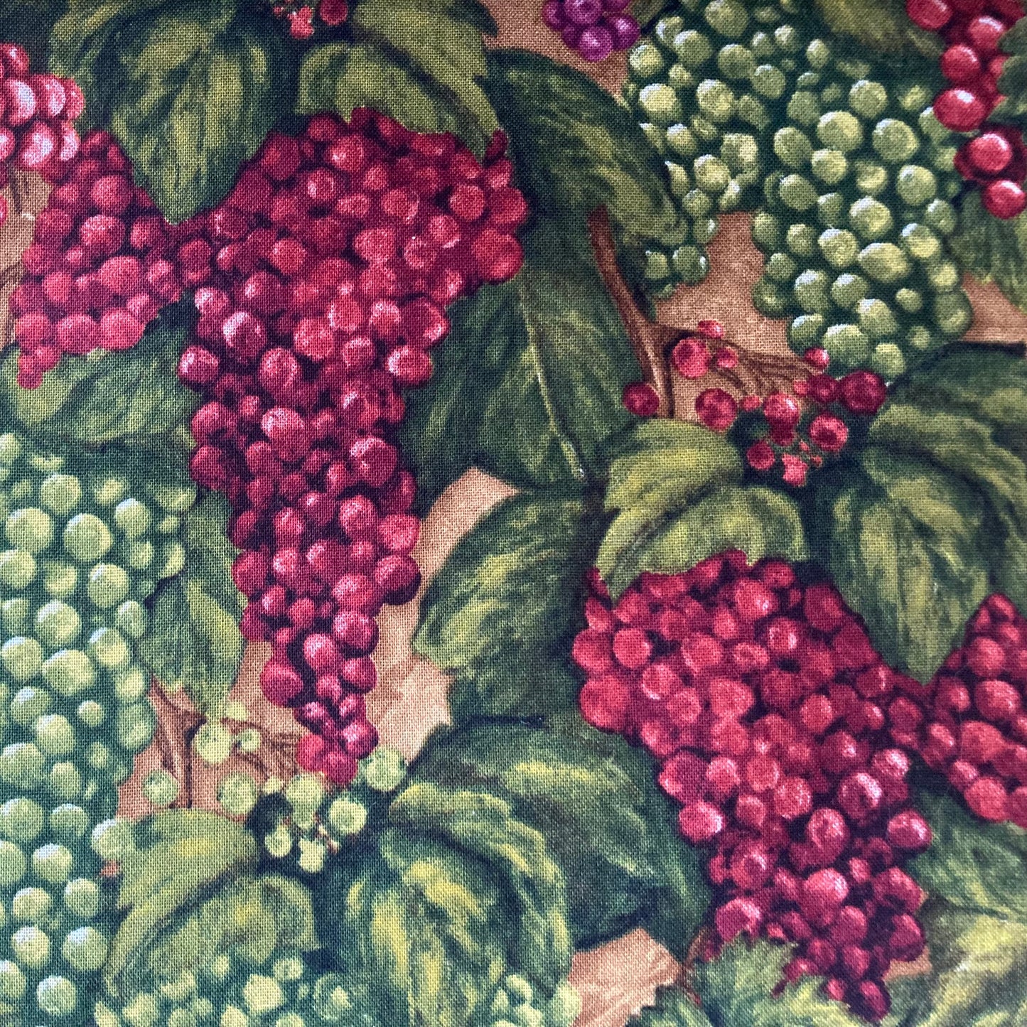 Baumwollstoff Vintage Grapes 50 cm x 110 cm Wilmington Prints