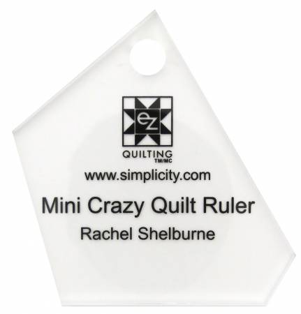 Mini Crazy Quilt Ruler
