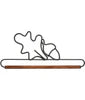 Aufsatz Acorn & Oakleaf Ackfeld Manufacturing