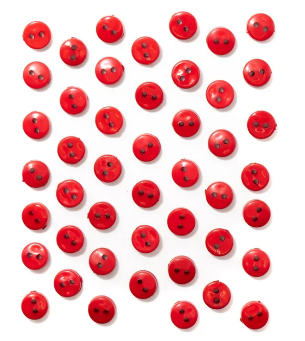 Dekoknopf Tiny Red Buttons Dress It Up