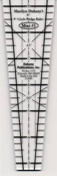 9° Circle Wedge Ruler