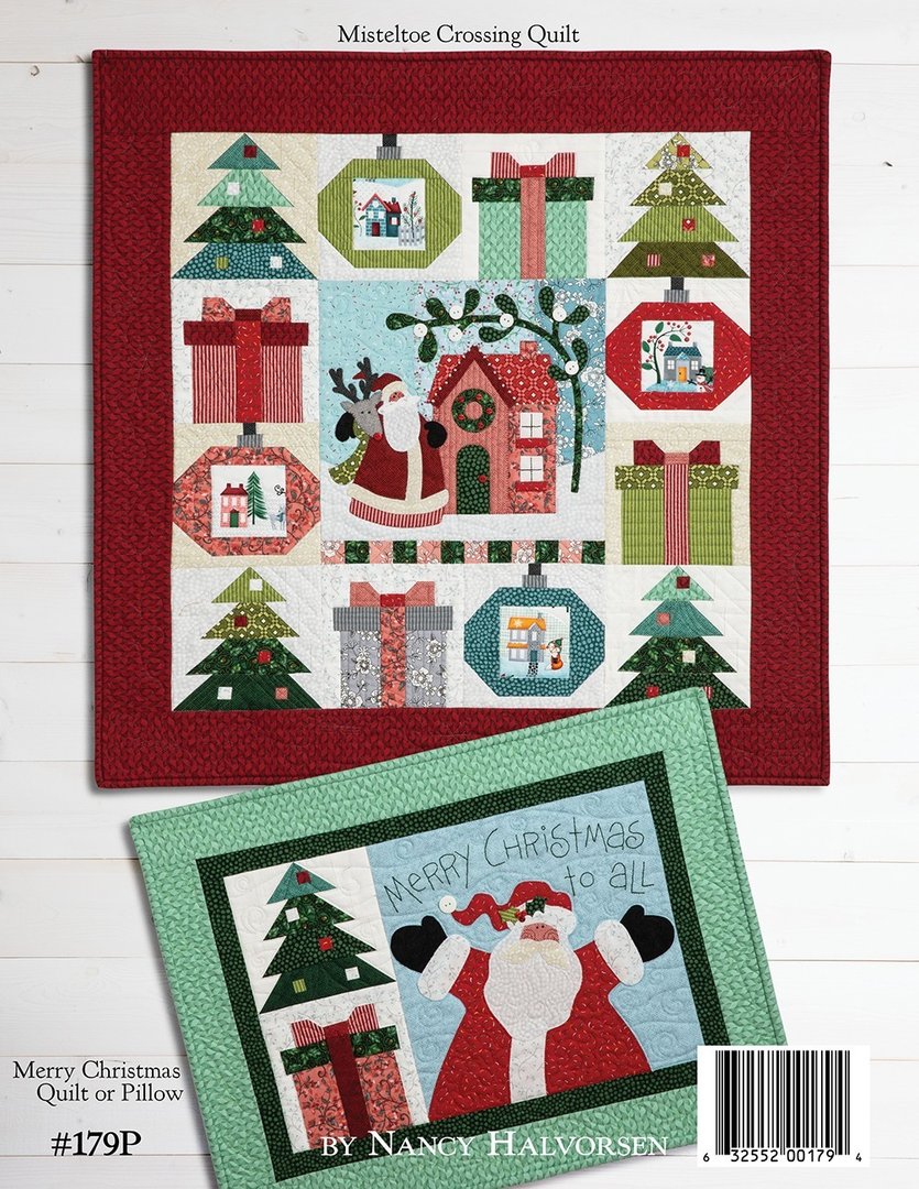 Nähanleitung On Wander Lane Mistletoe Crossing - Block 12 Art to Heart