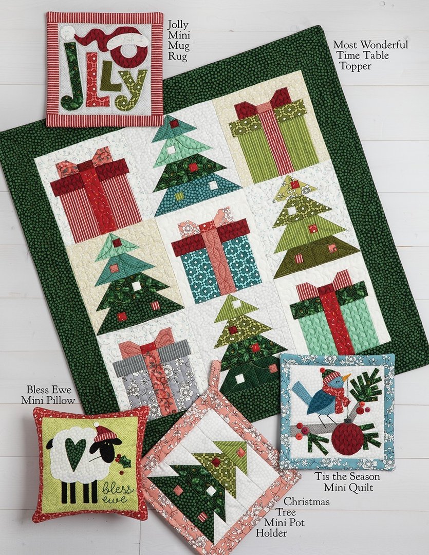 Nähanleitung On Wander Lane Mistletoe Crossing - Block 12 Art to Heart