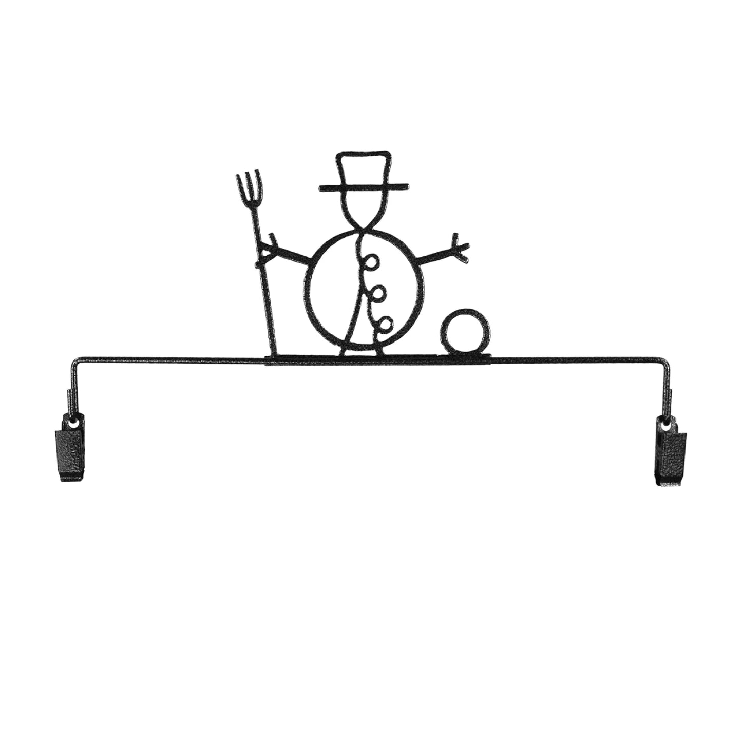 Aufsatz Snowman with Clips