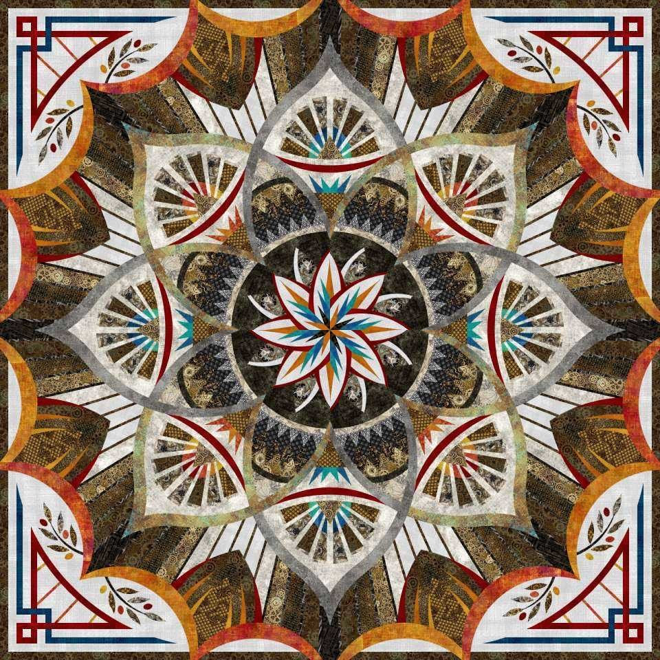 Stoffpaket Wall - Steampunk Dynasty Menagerie - TOTM *Arcadia* 2027 quiltworx