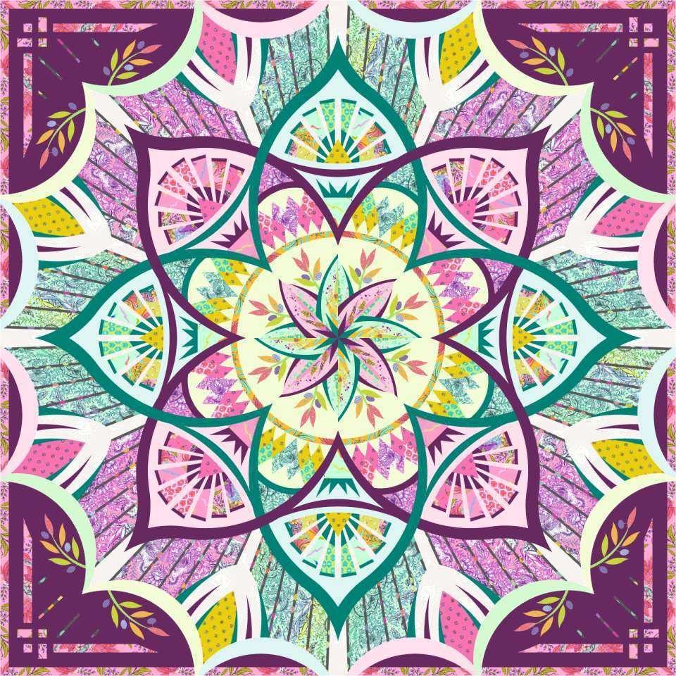 Stoffpaket Wall - Tula Pink Legendary - TOTM *Arcadia* 2027 quiltworx
