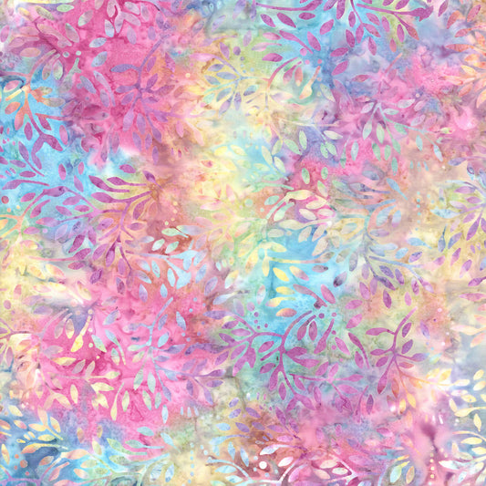 Batikstoff Smile