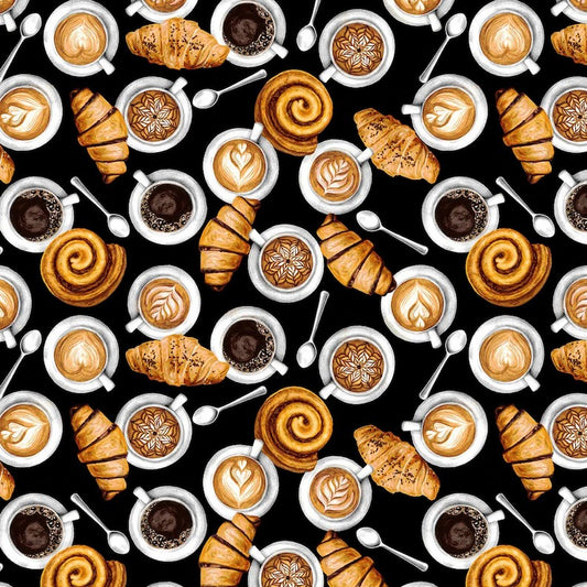 Coffee & Pastries Black